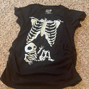 Halloween maternity shirt